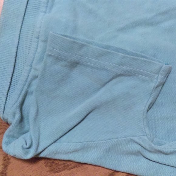 4T Boy Light Blue Polo Shirt + Logo Chams Uniform - Picture 6 of 7